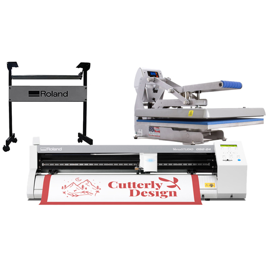 GS2-24 Cutter with Hover Heat Press