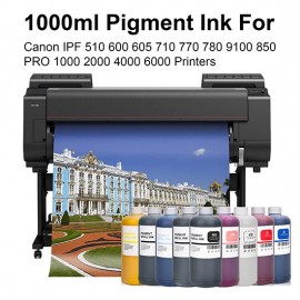 1000ML Pigment Ink For Canon imagePROGRAF iPF8000 iPF8100 iPF9000 iPF9100 iPF8000s iPF8010s iPF9000s