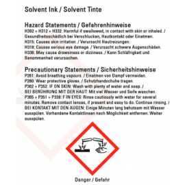 easy SS21 solvent ink for Mimaki MBIS system, JV32, JV33, JV150, JV300, CJV, with SS21 compatible ink and chip, 2 Liter bag