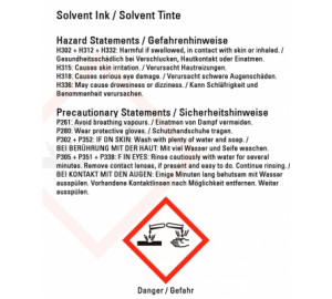 easy SS21 solvent ink for Mimaki MBIS system, JV32, JV33, JV150, JV300, CJV, with SS21 compatible ink and chip, 2 Liter bag