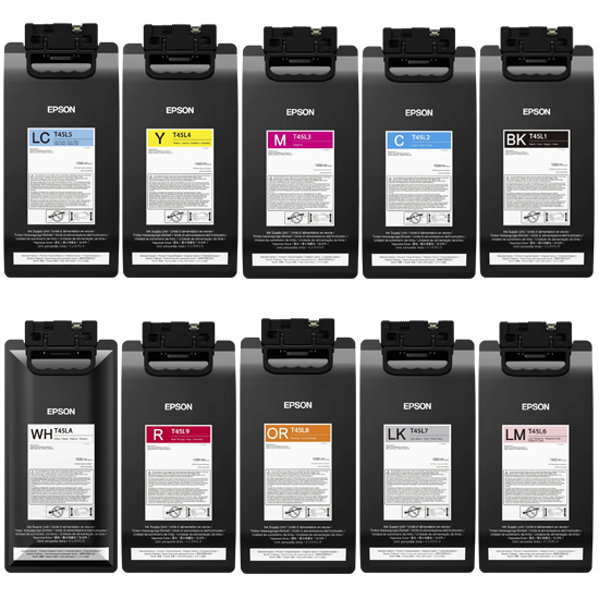 Epson 1.5L T45L UltraChrome GS3 Ink Bag