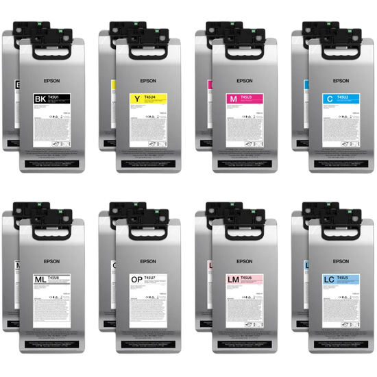 Epson T45U 2 x 1.5L R5000 Resin Ink for the SC-R5000L