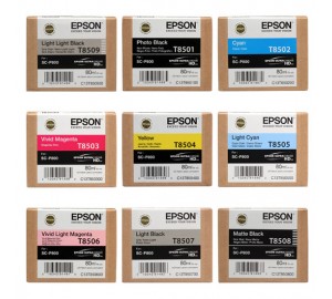 Epson T850 UltraChrome HD Ink Cartridge 80ml