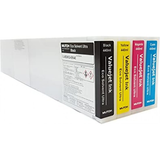 Mutoh Eco-Solvent Ultra Valuejet Ink Cartridge 440ml