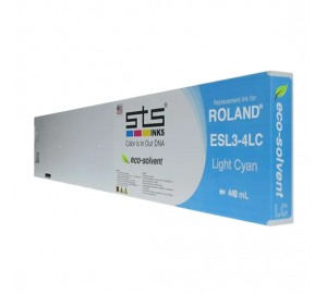 STS Inks Replacement Cartridge for Roland Eco-Sol MAX ® 440 ml ESL3-4LC