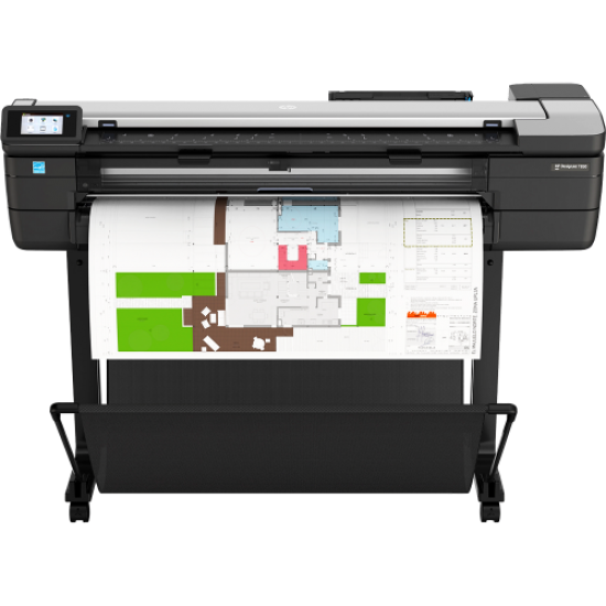 HP DesignJet T830 Large Format Multifunction Wireless Plotter Printer